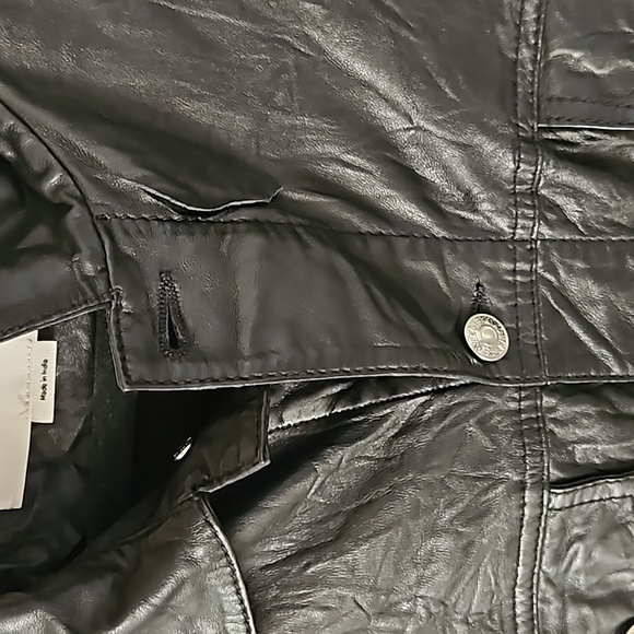 Zadig&VoltaireBase crinkle leather jacket - Picture 12 of 14